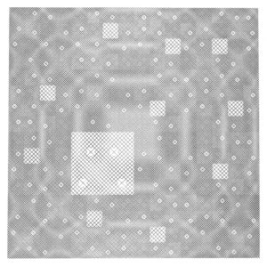 Jean-Pierre Hébert, Fractal Moire Ghost, 1987