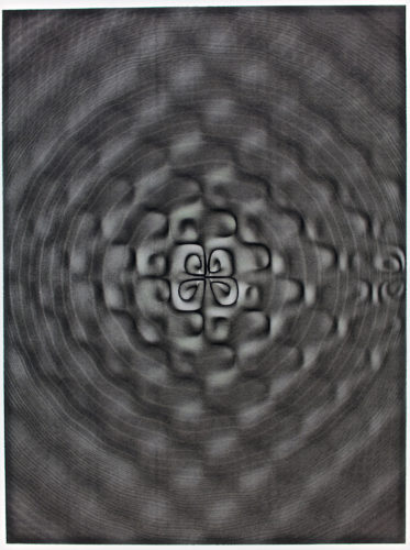 1999 Maze in Black and Burnt Umber