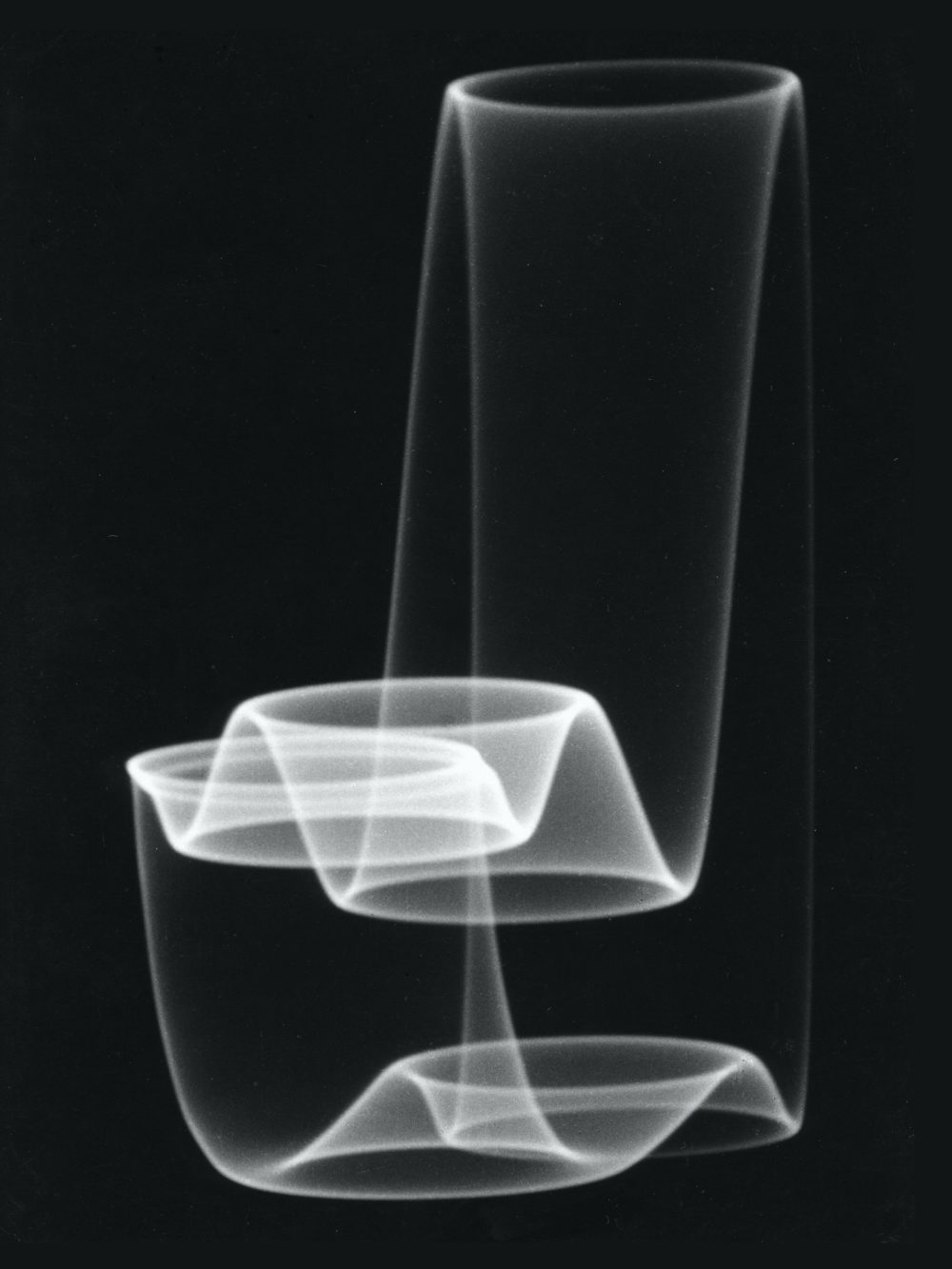 Herbert W. Franke, Dance of the Electrons, photograph, 40 x 30 cm, 1961/62