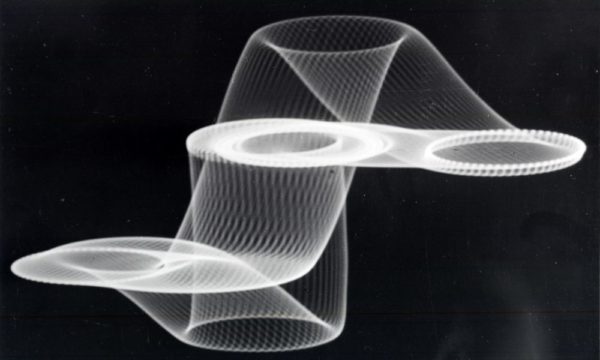 Herbert W. Franke, Dance of the Electrons, photograph, 40 x 30 cm, 1961/62