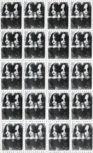 Lynn Hershman Leeson, Face Stamps, 1972