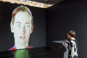 Lynn Hershman Leeson, DiNA, Artificial Intelligent Agent Installation, 2004