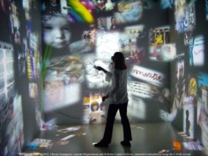 Sommerer and Mignonneau, The Living Web, 2002
