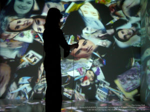 Sommerer and Mignonneau, The Living Web, 2002
