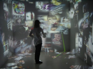 Sommerer and Mignonneau, The Living Web, 2002