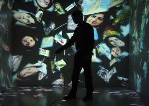 Sommerer and Mignonneau, The Living Web, 2002
