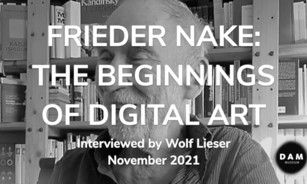 Frieder Nake: the beginnings of digital art
